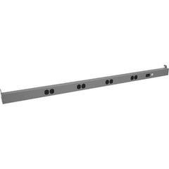 Tennsco - Workbench & Workstation Accessories   Type: Power Bar    For Use With: Tennsco Packing Tables - Eagle Tool & Supply