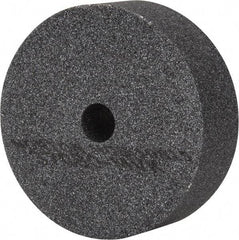 Norton - 80 Grit Silicon Carbide Type 1 Internal Grinding Wheel - 3" Diam x 1/2" Hole x 1" Thick, 10,825 Max RPM, Type 1 Medium Grade, M Hardness, Vitrified Bond, No Recess - Eagle Tool & Supply