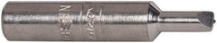 Norton - 0.032" Max Concave Radius Single Point Diamond Dresser - 2" Long x 3/8" Shank Diam - Eagle Tool & Supply