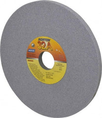 Norton - 8" Diam x 1-1/4" Hole x 3/8" Thick, K Hardness, 60 Grit Surface Grinding Wheel - Aluminum Oxide, Type 1, Medium Grade, 3,600 Max RPM, Vitrified Bond, No Recess - Eagle Tool & Supply