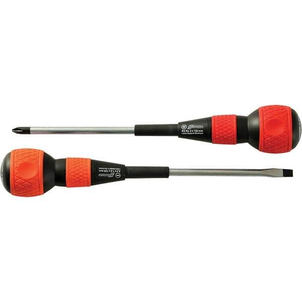 Bondhus - Screwdriver Sets Screwdriver Types Included: Slotted & Phillips Number of Pieces: 2 - Eagle Tool & Supply