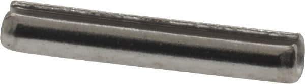 Made in USA - 1/8" Diam x 3/4" Long Slotted Spring Pin - Grade 18-8 Stainless Steel - Eagle Tool & Supply
