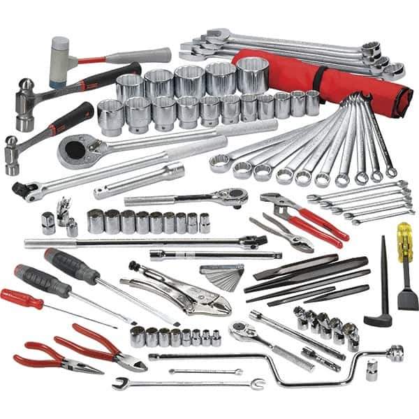 Proto - 92 Piece 3/8, 1/2 & 3/4" Drive Master Tool Set - Tools Only - Eagle Tool & Supply