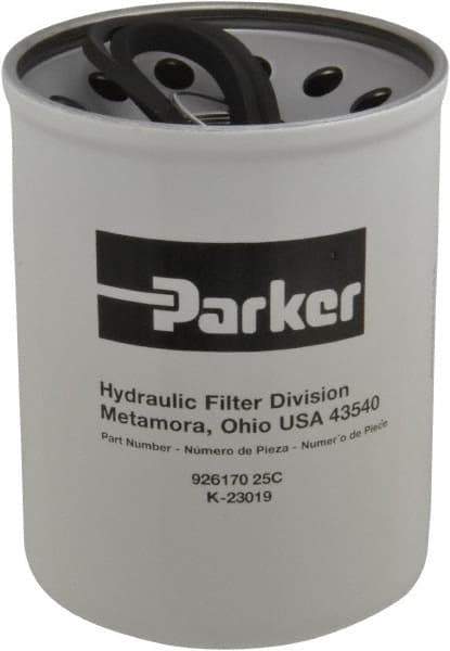 Parker - 25 Micron, 5.12" Outside Diam, 6.62" Long, Filter Element - 1-1/2" Inside Diam, Cellulose, MFE160-25/2 Hycon Part No., SF6710 Satuff - Eagle Tool & Supply