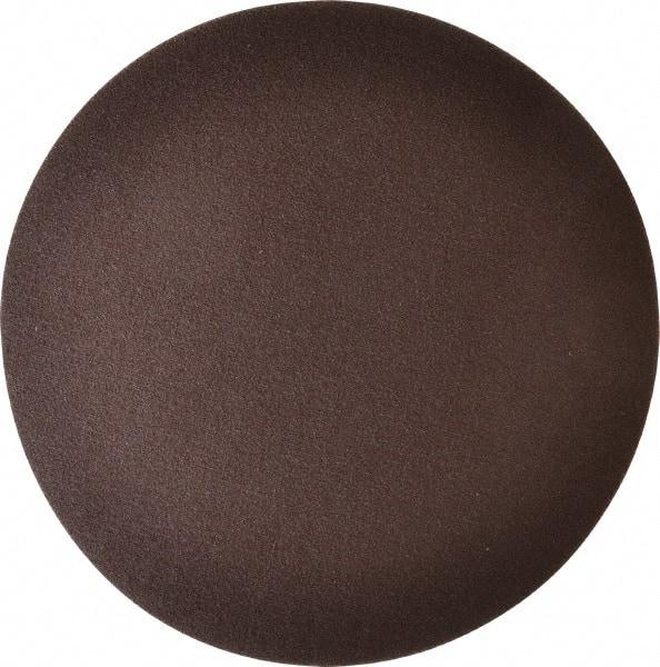 Norton - 5" Diam, 180 Grit Aluminum Oxide Adhesive PSA Disc - Fine Grade, Maroon, X Weighted Backing, Flexible - Eagle Tool & Supply