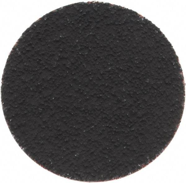 Norton - 2" Disc Diam, 50 Grit, Ceramic Alumina Quick Change Disc - Type R Attaching System, Coated, Red, Coarse Grade, 25,000 RPM, R983 Series - Eagle Tool & Supply