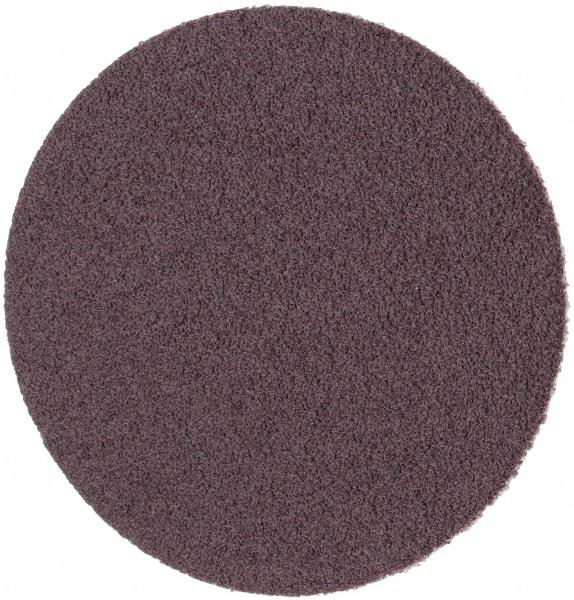 Standard Abrasives - 1-1/2" Disc Diam, 120 Grit, Aluminum Oxide Quick Change Disc - Type S Attaching System, Coated, Brown, Fine Grade, 20,000 RPM - Eagle Tool & Supply