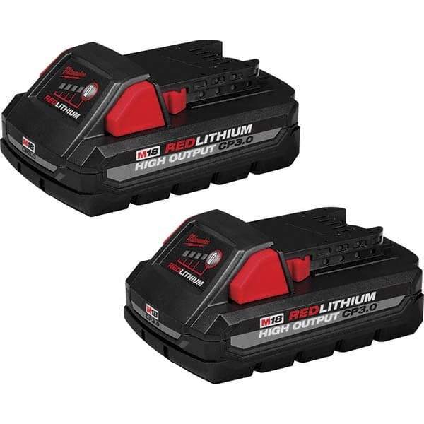 Milwaukee Tool - Power Tool Batteries Voltage: 18.00 Battery Chemistry: Lithium-Ion - Eagle Tool & Supply