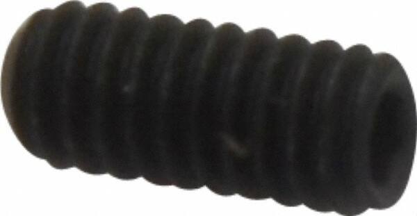 Value Collection - #8-32 UNC, 3/8" OAL, Flat Point Set Screw - Grade 8 Alloy Steel, 5/64" Key - Eagle Tool & Supply