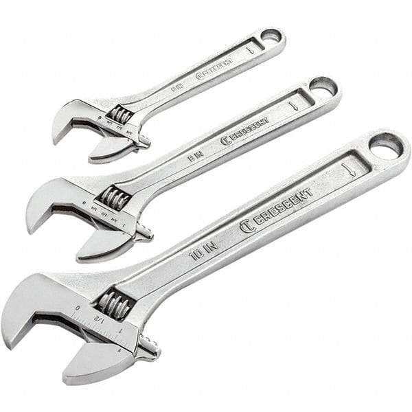 Crescent - Wrench Sets Tool Type: Adjustable Wrench System of Measurement: Inch/Metric - Eagle Tool & Supply