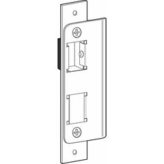 Strikes; Type: Deadlatch Strike; Length (Inch): 6-1/8; Width (Inch): 1-1/8; Finish/Coating: Satin Stainless Steel; Material: Stainless Steel; Material: Stainless Steel