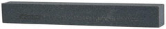 Norton - 4" Long x 1/2" Wide x 1/2" Thick, Silicon Carbide Sharpening Stone - Square, Fine Grade - Eagle Tool & Supply