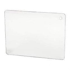 Loc-Line - 10 Inch Long x 7-1/2 Inch Wide x 1/8 Inch High/Thick Polycarbonate Replacement Shield - For Use With 60527 - Shield Kit - Eagle Tool & Supply