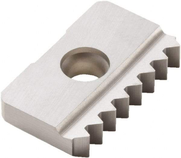 Seco - 12 TPI, Internal Thread, UN Standard, 17NM H15 Grade Thread Mill Insert - Carbide, Uncoated - Eagle Tool & Supply