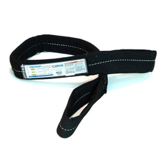 Slings & Tiedowns (Load-Rated); Sling Type: Eye & Eye; Length (Feet): 16; Vertical Capacity (Lb.): 9600; Choker Capacity (Lb.): 7600; Width (Inch): 6; Basket Capacity (Lb.): 19200; Eye Type: Flat Eye; Sling Material: Nylon; Sling Width: 6 in; Eye Length: