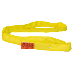 Slings & Tiedowns (Load-Rated); Sling Type: Round; Length (Feet): 10; Vertical Capacity (Lb.): 8400; Choker Capacity (Lb.): 6720; Basket Capacity (Lb.): 16800; Eye Type: No Eye; Sling Material: Polyester; Sling Width: 2.1 in; Sling Diameter: 1.1 in; Maxim