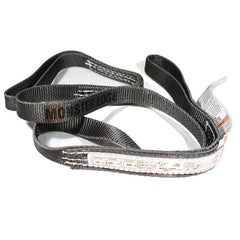 Slings & Tiedowns (Load-Rated); Sling Type: Eye & Eye; Length (Feet): 12; Vertical Capacity (Lb.): 1600; Choker Capacity (Lb.): 1200; Width (Inch): 1; Basket Capacity (Lb.): 3200; Eye Type: Twisted Eye; Sling Material: Nylon; Sling Width: 1 in; Eye Length