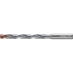 Jobber Length Drill Bit:  0.1299″ Dia,  140 &deg N/A Carbide RH Cut,  Spiral Flute,  Series  DC175-08-A1