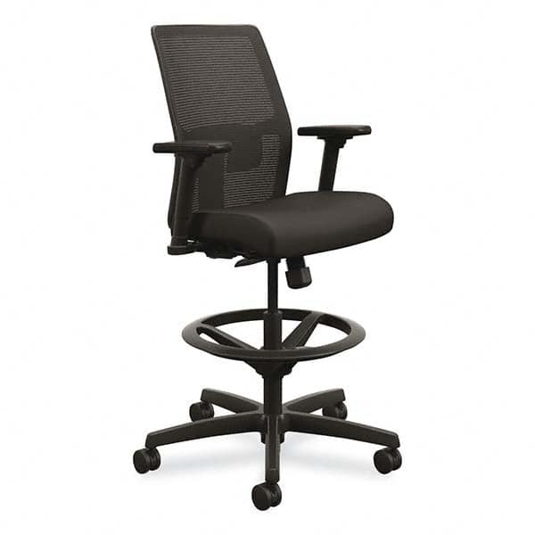 Hon - Swivel & Adjustable Stools Type: Mesh Task Stool Base Type: Five-Star - Eagle Tool & Supply