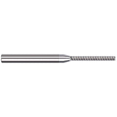 Harvey Tool - Square End Mills; Mill Diameter (Inch): 1/16 ; Mill Diameter (Decimal Inch): 0.0620 ; Length of Cut (Inch): 5/8 ; Length of Cut (Decimal Inch): 0.6250 ; Material: Solid Carbide ; Finish/Coating: TiB2 - Exact Industrial Supply
