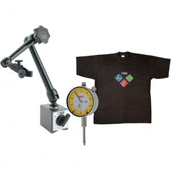 Noga - Magnetic Indicator Bases Base Length (mm): 60.00 Base Width (mm): 50.00 - Eagle Tool & Supply