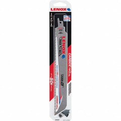 Lenox - Reciprocating Saw Blades Blade Material: Carbide Blade Length (Inch): 9 - Eagle Tool & Supply