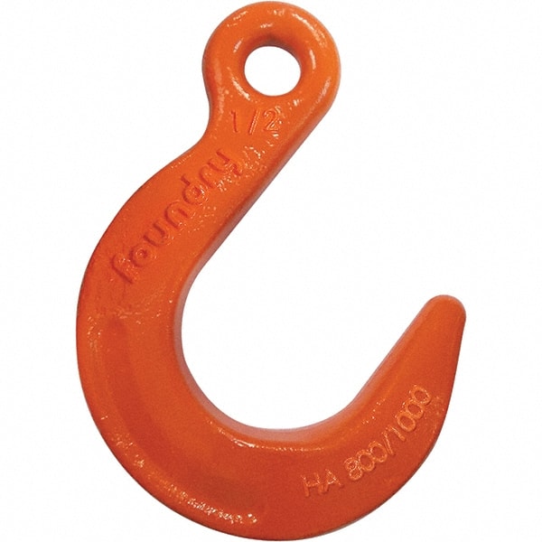 CM - Eye Hooks Material: Alloy Steel Load Capacity (Lb.): 34,200 - Eagle Tool & Supply