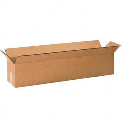 Made in USA - Pack of (5), 12" Wide x 60" Long x 12" High Corrugated Shipping Boxes - Eagle Tool & Supply