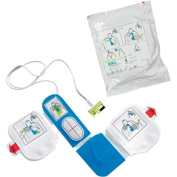 Zoll - Defibrillator (AED) Accessories Type: Adult CPR Pad Compatible AED: Zoll AED Plus - Eagle Tool & Supply