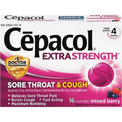 Cepacol - Mixed Berry Flavor Cough Drop Lozenges - Sore Throat Relief - Eagle Tool & Supply