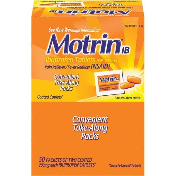 Motrin IB - Motrin IB Tablets - Headache & Pain Relief - Eagle Tool & Supply