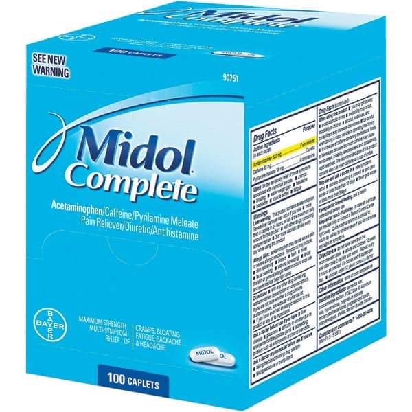 Midol - Medi-First Pain Relief Capsules - Headache & Pain Relief - Eagle Tool & Supply