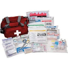 Pac-Kit - 112 Piece, 2 Person, Multipurpose/Auto/Travel First Aid Kit - 14-1/2" Wide x 10" Deep x 10-1/2" High, Nylon Bag - Eagle Tool & Supply