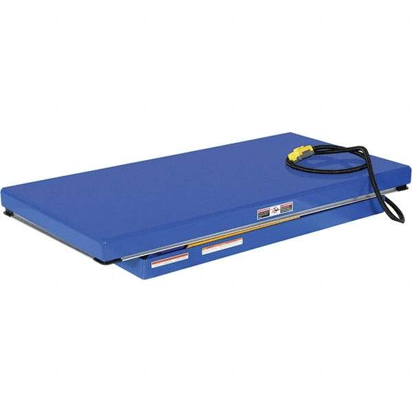 Vestil - 3,000 Lb Capacity Hydraulic Scissor Lift - 7" to 43" Lift Height, 60" Platform Length x 30" Platform Width - Eagle Tool & Supply