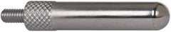 Mitutoyo - M2.5x0.45, 5mm Ball Diam, Carbide Shell Contact Point - 25mm Contact Point Length, Use with AGD 1,2,3,4 - Eagle Tool & Supply