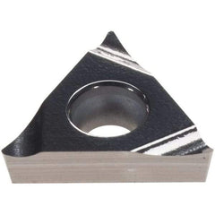 Big Kaiser - TC110823 Carbide Boring Insert - Uncoated, 60° Triangle, 7° Relief Angle, 1/4" Inscr Circle, 3/32" Thick, 0.008" Corner Radius - Eagle Tool & Supply