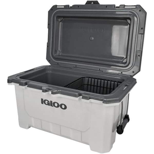 Igloo - 70 Qt Ice Chest - HDPE, White - Eagle Tool & Supply