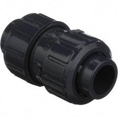Asahi/America - 1-1/2" PVC Check Valve - True Union Ball Check, Socket x Thread, 150 WOG - Eagle Tool & Supply