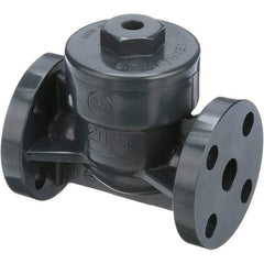 Asahi/America - 3/4" PVC Check Valve - Spring Check, Flanged, 150 WOG - Eagle Tool & Supply