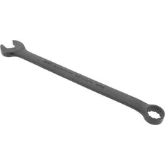 Blackhawk by Proto - 12mm 12 Point Offset Combination Wrench - 15° Offset Angle, 7-18/25" OAL, Steel, Black Finish - Eagle Tool & Supply