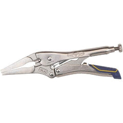 Irwin - Locking Pliers Plier Type: Locking Pliers Jaw Style: Long Nose - Eagle Tool & Supply