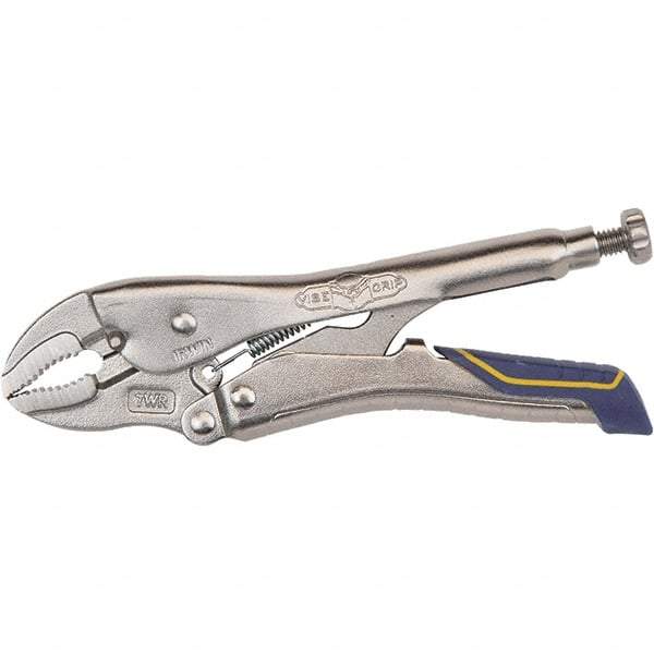 Irwin - Locking Pliers Plier Type: Locking Pliers Jaw Style: Curve w/Wire Cutter - Eagle Tool & Supply