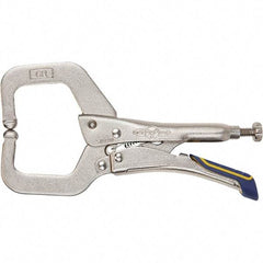 Irwin - Locking Pliers Plier Type: Locking C-Clamp Pliers Jaw Style: C-Clamp - Eagle Tool & Supply