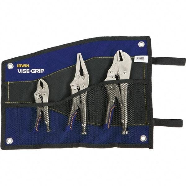 Irwin - Locking Pliers Plier Type: Locking Pliers Jaw Style: Curve w/Wire Cutter - Eagle Tool & Supply