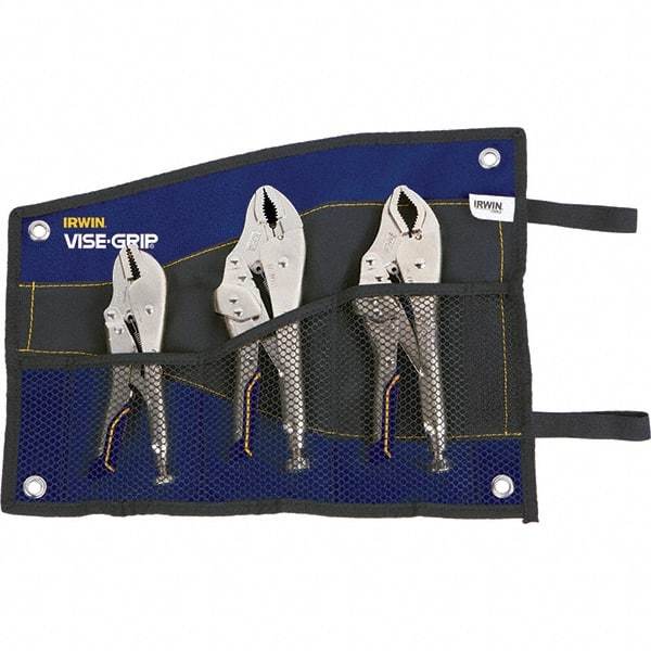 Irwin - Locking Pliers Plier Type: Locking Pliers Jaw Style: Straight; Curve w/Wire Cutter; Long Nose - Eagle Tool & Supply