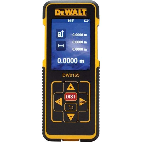 DeWALT - Laser & Ultrasonic Distance Finders Type: Laser Maximum Distance (Feet): 165.00 - Eagle Tool & Supply