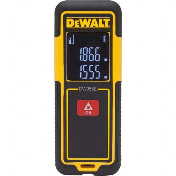 DeWALT - Laser & Ultrasonic Distance Finders Type: Laser Maximum Distance (Feet): 55.00 - Eagle Tool & Supply