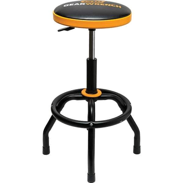 GearWrench - Swivel & Adjustable Stools Type: Adjustable Height Stool Base Type: Fixed - Eagle Tool & Supply