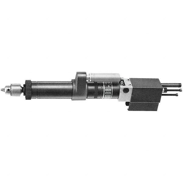 Ingersoll-Rand - 3/8" Reversible Keyed Chuck - Inline Handle, 1,450 RPM, 0.5 hp, 90 psi - Eagle Tool & Supply