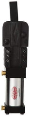 De-Sta-Co - 5,000 Lb Inner Hold Capacity, Vert Mount, Air Power Hold-Down Toggle Clamp - 3/8 NPT Port, 307.85mm Height Under Bar - Eagle Tool & Supply